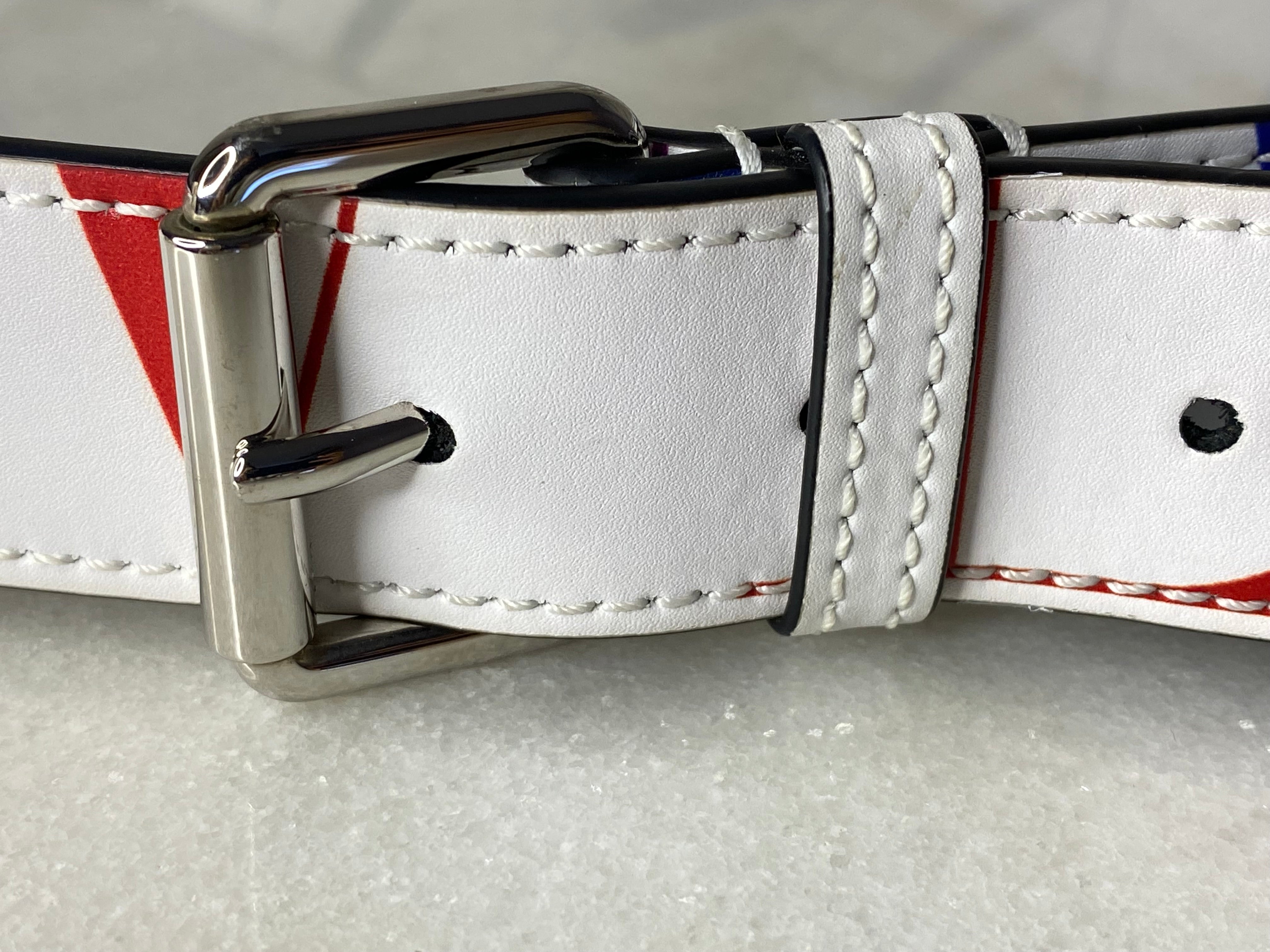 VAlentino White Multicolor VLTN Waist Bag-Waist Bag-Valentino-The Closet Egypt