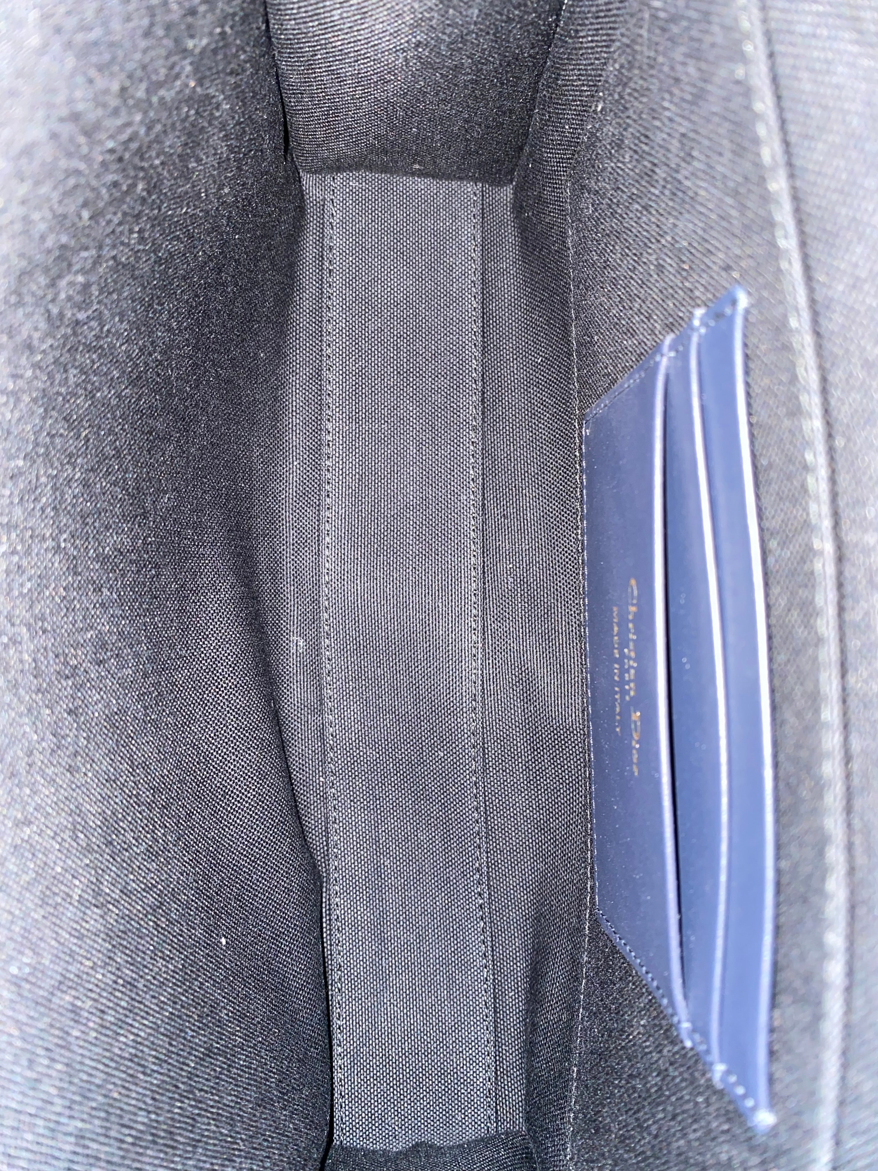 Christian Dior Blue 30 Montaigne Dea Pouch