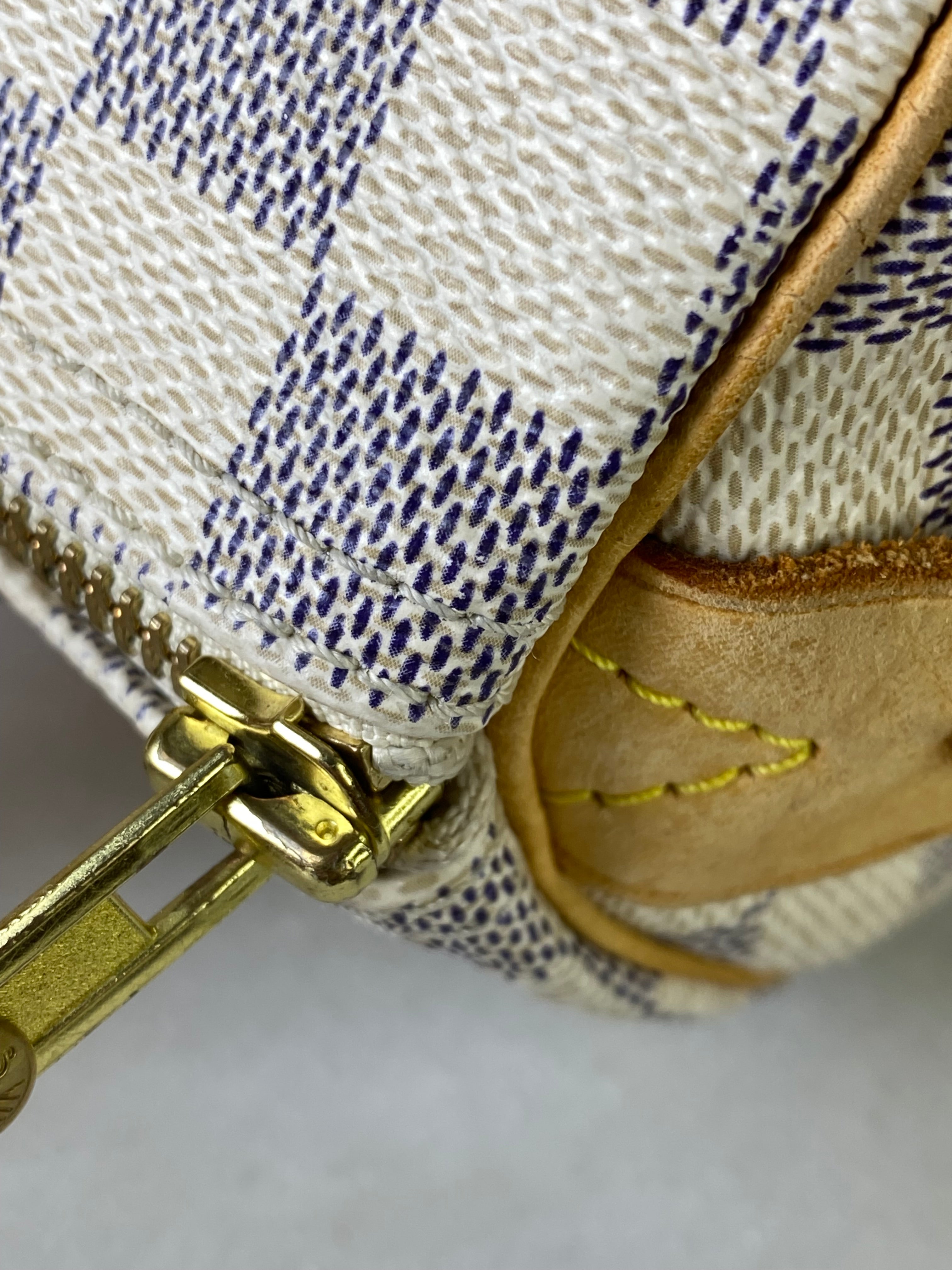 Louis Vuitton Damier Azur Speedy 25 Bag