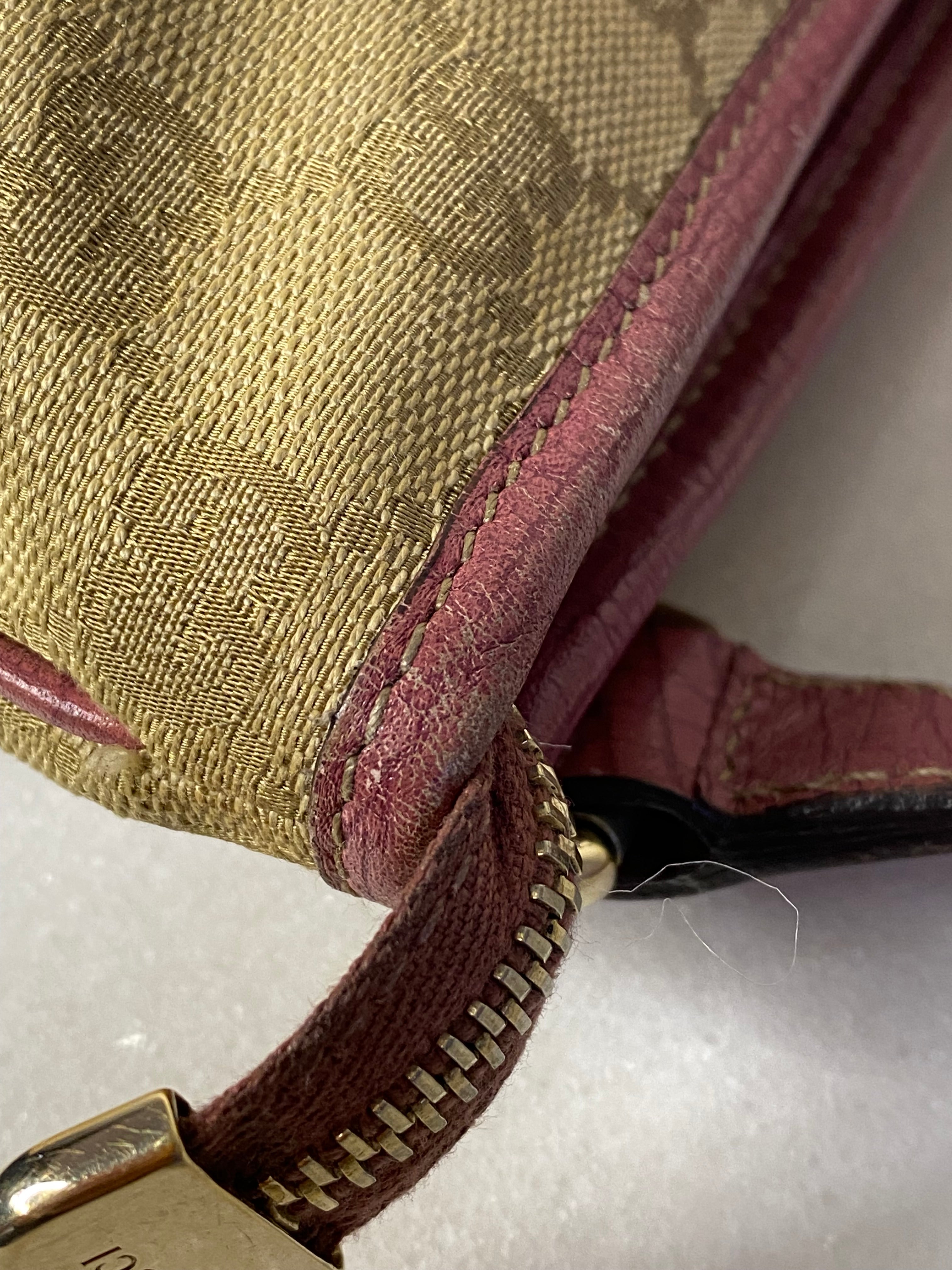 Gucci Bicolor GG Crossbody Bag W/ Bag Charm-handbag-Gucci-The Closet Egypt