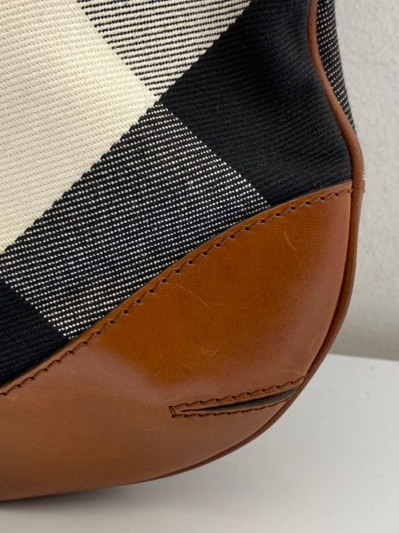 Burberry Camel Mega Check Bag-handbag-Burberry-The Closet Egypt