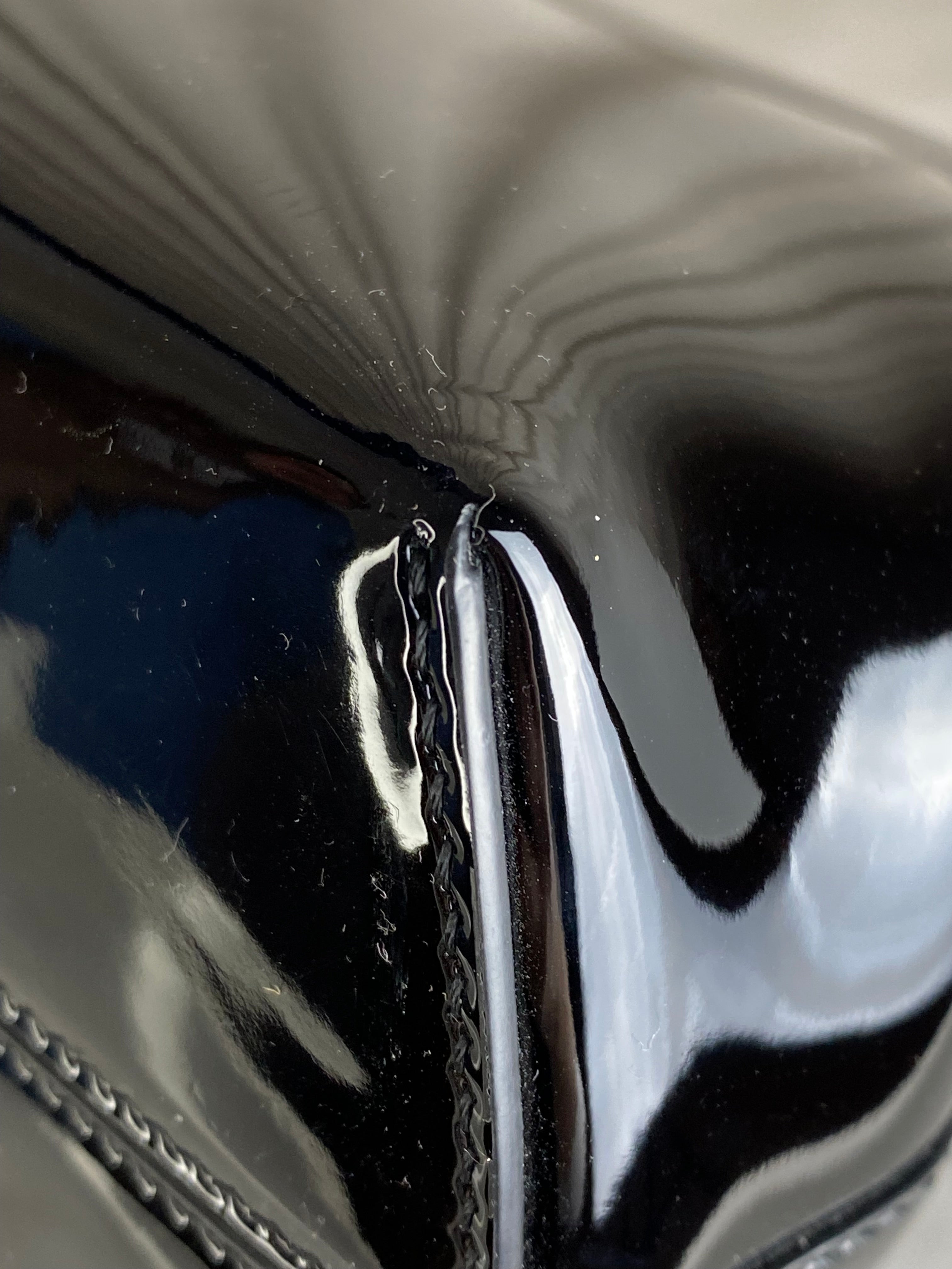 Fendi Black FF Vernis Midi First FF Clutch Bag-Clutch Bag-Fendi-The Closet Egypt