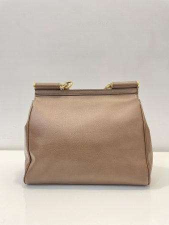 Dolce & Gabbana Brown Sicily Large Bag-handbag-Dolce & Gabbana-The Closet Egypt