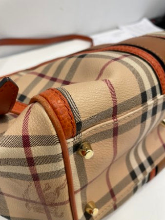 Burberry Bicolor Haymarket Canterbury Tote Bag-handbag-Burberry-The Closet Egypt