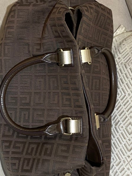 Givenchy Dark Brown Logo Tote Bag-handbag-Givenchy-The Closet Egypt