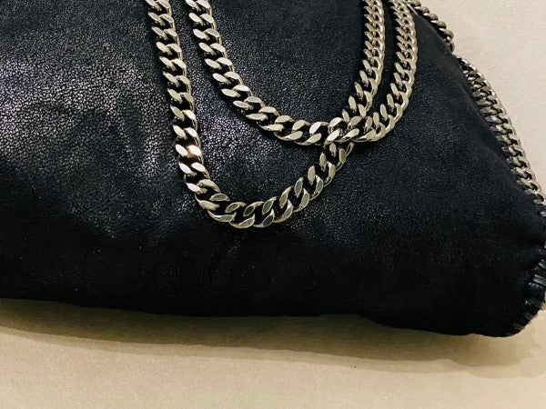Stella Mccartney Black Falabella Bag-handbag-Stella Mccartney-The Closet Egypt