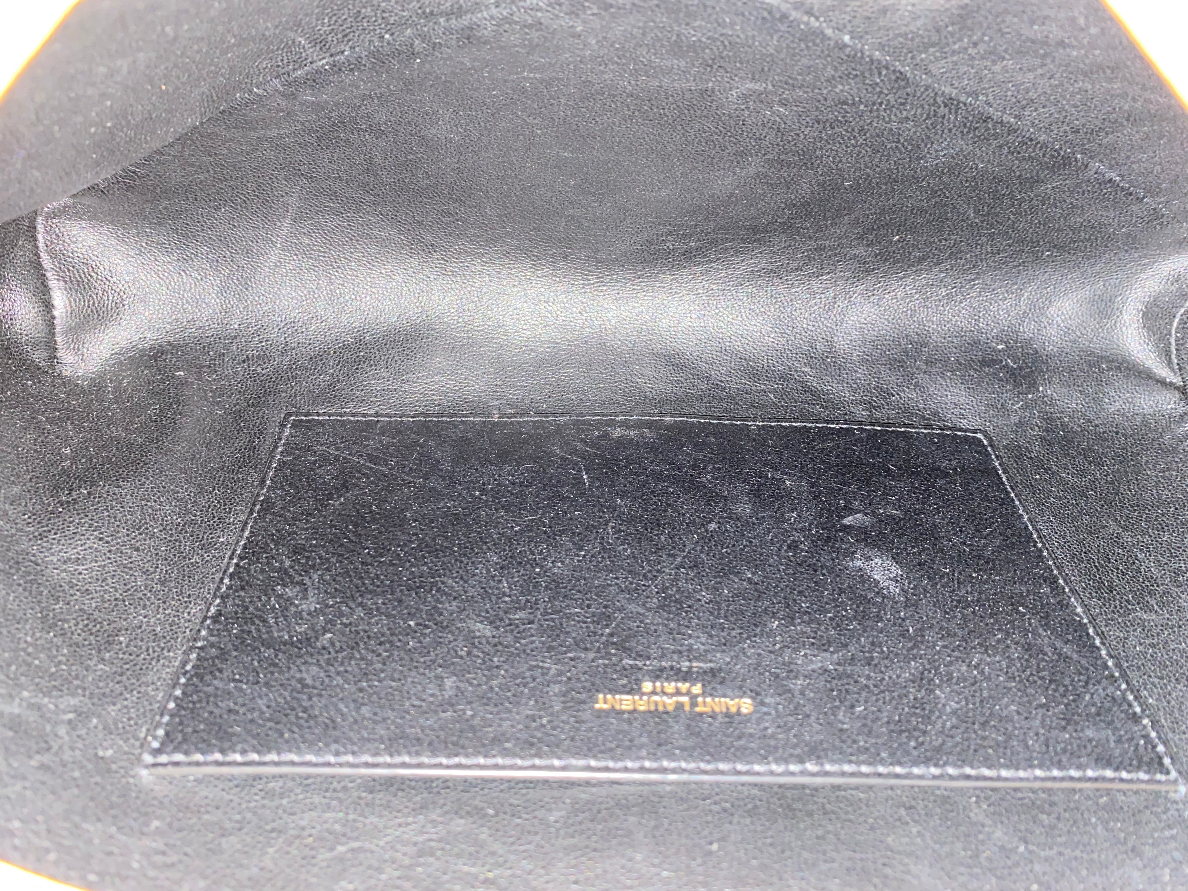 YSL Beige Cassandre Envelope Large Clutch-Clutch-YSL-The Closet Egypt