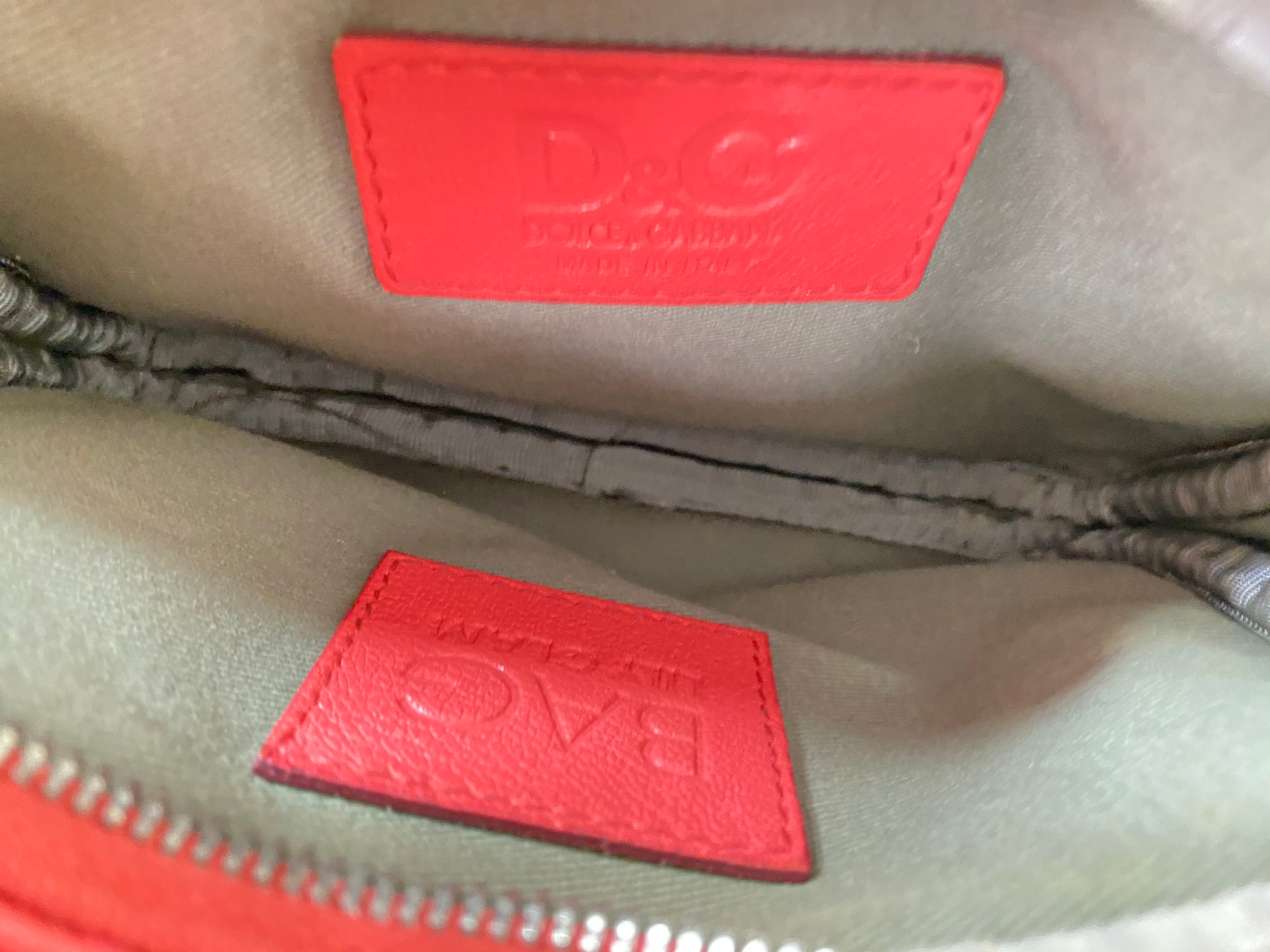 Dolce & Gabbana Orange Lily Glam Mini Crossbody Bag-handbag-Dolce & Gabbana-The Closet Egypt