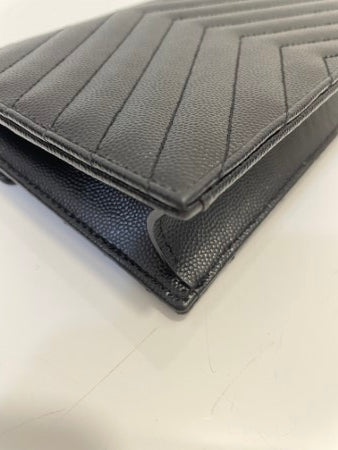 YSL Black Envelope WOC-Wallet Chain-YSL-The Closet Egypt