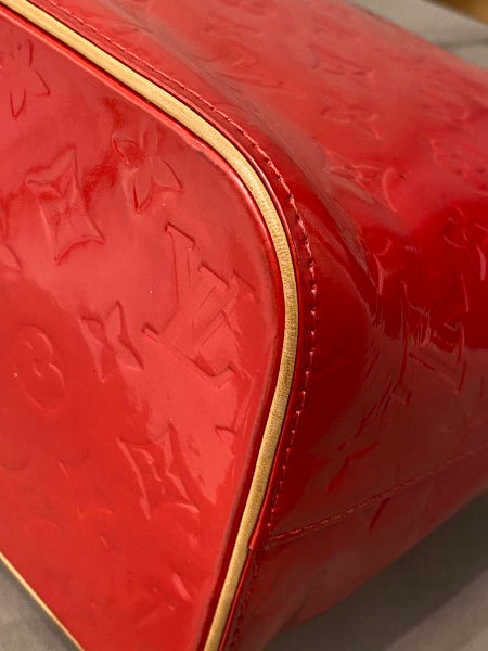 Louis Vuitton Red Houston Vernis Shoulder Bag-handbag-Louis Vuitton-The Closet Egypt