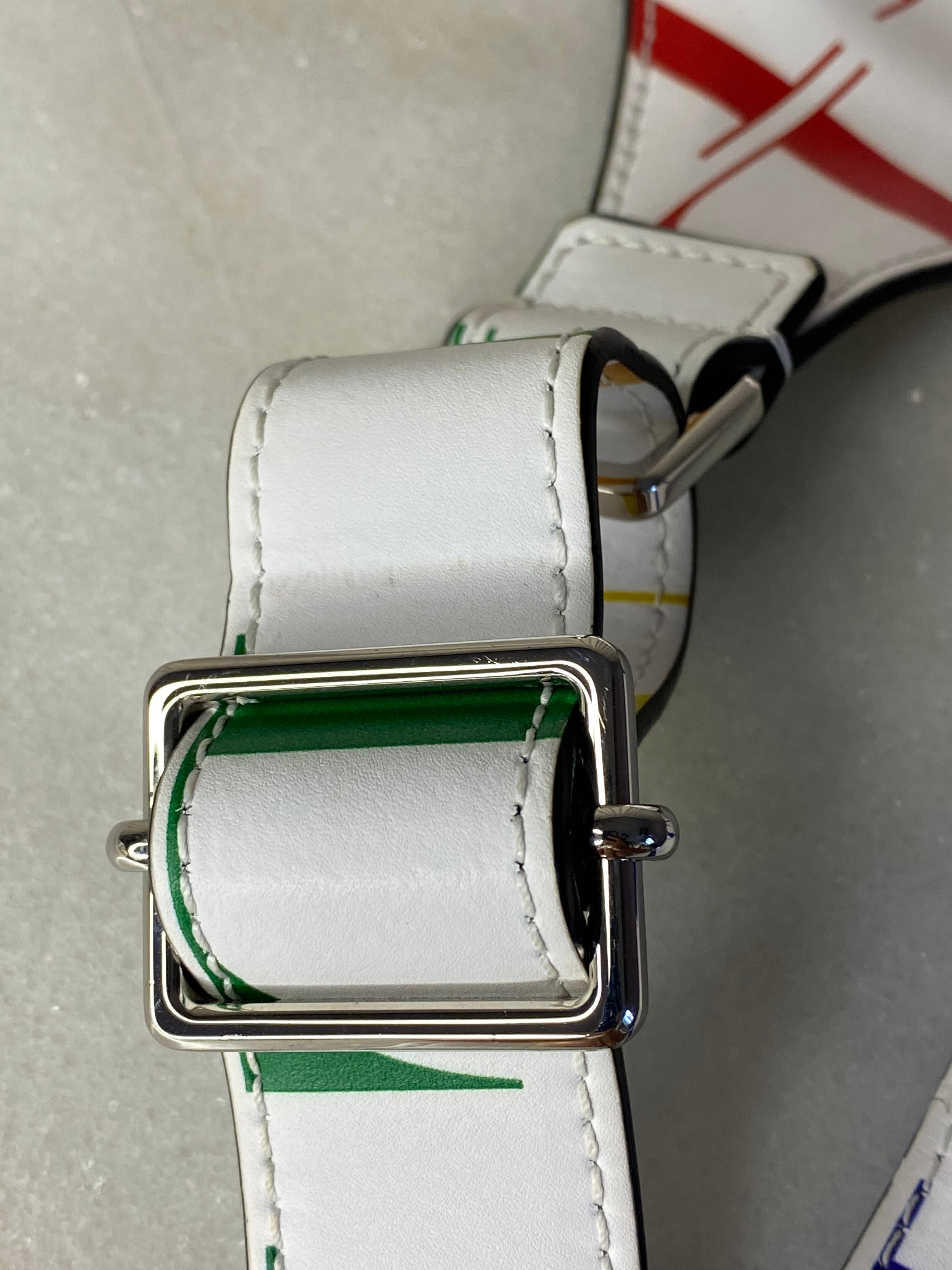 VAlentino White Multicolor VLTN Waist Bag-Waist Bag-Valentino-The Closet Egypt