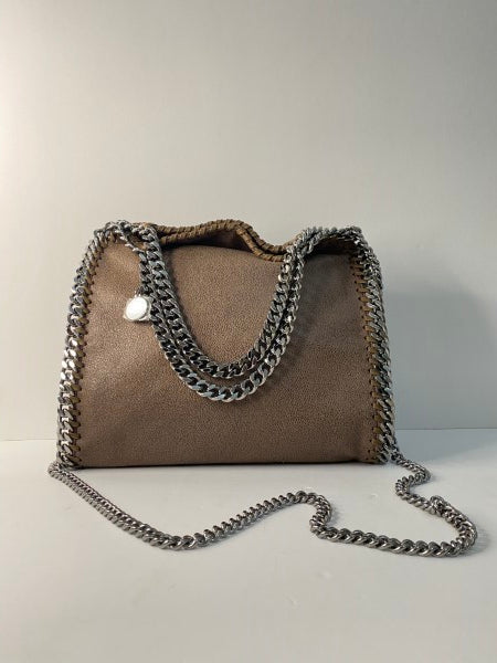 Stella Mccartney Brown Falabella Crossbody Bag-handbag-Stella Mccartney-The Closet Egypt