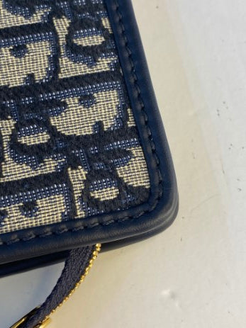 Christian Dior Blue Montaigne Pouch-Pouch-Christian Dior-The Closet Egypt