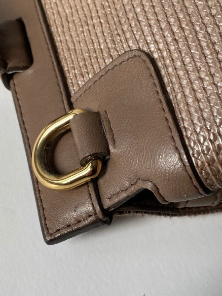 Dolce & Gabbana Dark Beige Raffia Miss Monica Top Handle Bag-handbag-Dolce & Gabbana-The Closet Egypt