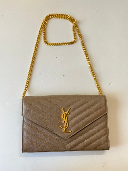 YSL Cafe Classic Cassandre WOC-Wallet Chain-YSL-The Closet Egypt
