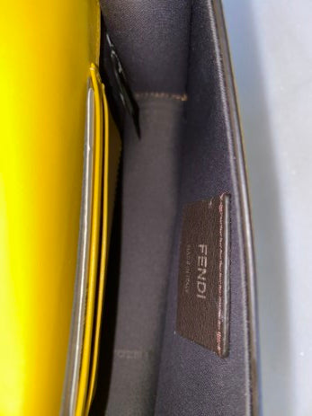 Fendi Bicolor FF Belt Bag W/ Chain-Belt Bag-Fendi-The Closet Egypt