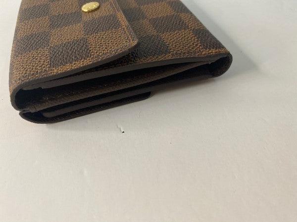 Louis Vuitton Ebene Small Wallet W/ PM Initials-wallet-Louis Vuitton-The Closet Egypt