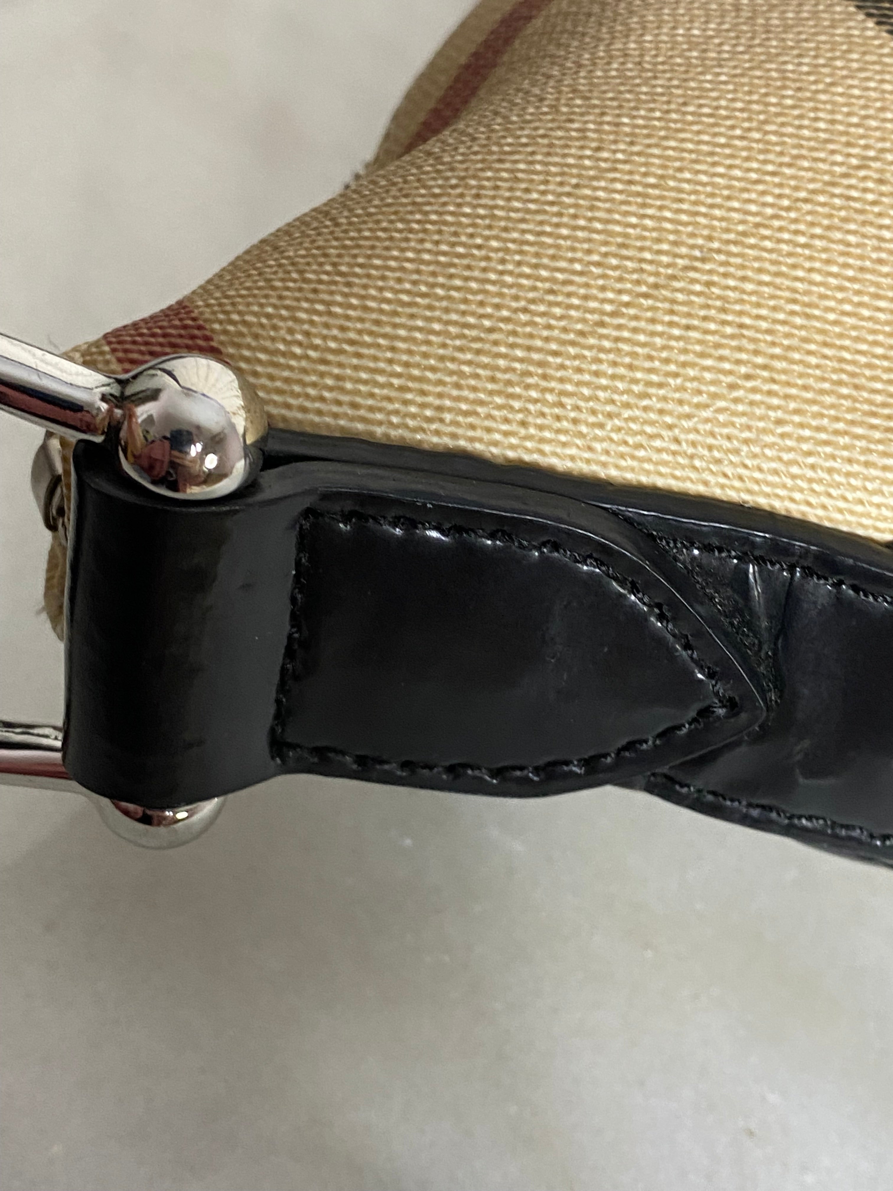 Burberry House Check Black Shoulder Bag-handbag-Burberry-The Closet Egypt