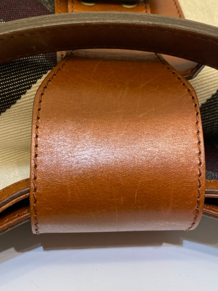 Burberry Camel Mega Check Bag-handbag-Burberry-The Closet Egypt