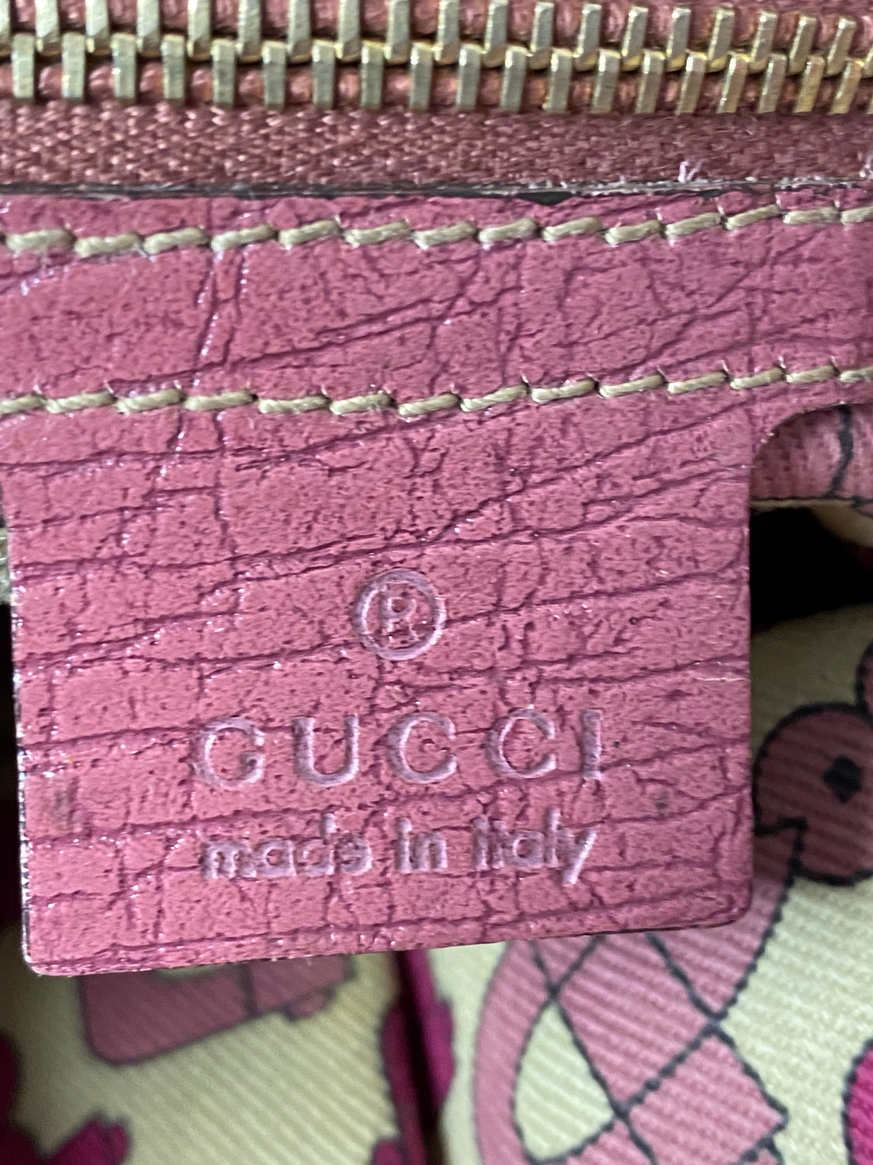 Gucci Bicolor GG Crossbody Bag W/ Bag Charm-handbag-Gucci-The Closet Egypt