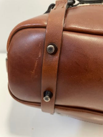 Burberry Bicolor House Check Belted Shoulder Bag-handbag-Burberry-The Closet Egypt
