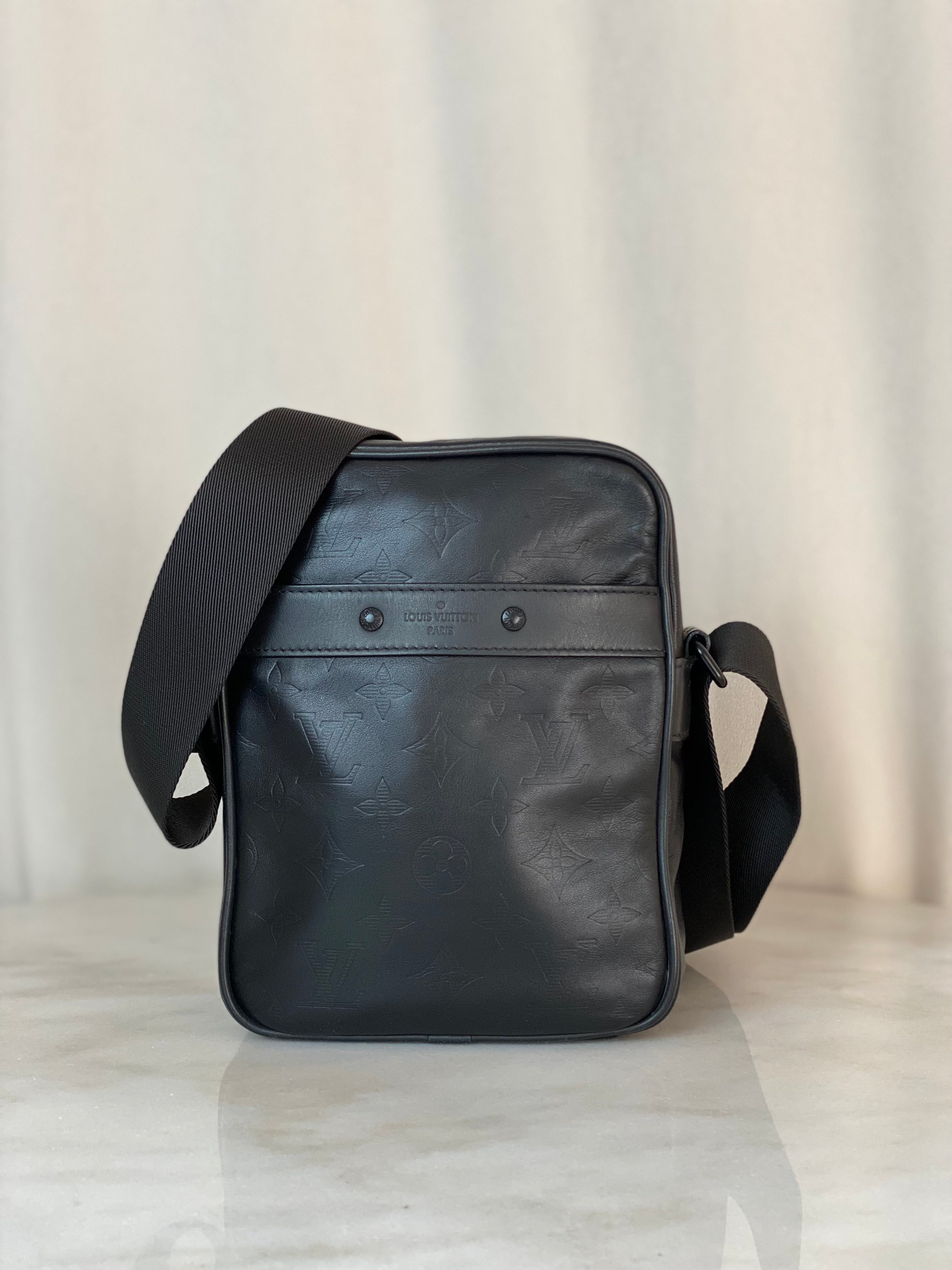 Louis Vuitton Black Monogram Danube PM Shadow Crossbody Bag-handbag-Louis Vuitton-The Closet Egypt