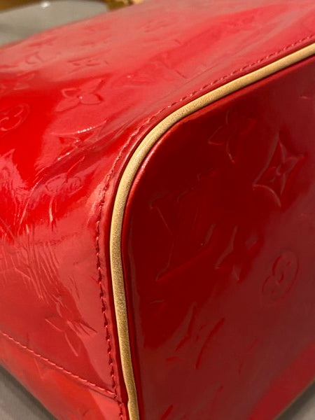 Louis Vuitton Red Houston Vernis Shoulder Bag-handbag-Louis Vuitton-The Closet Egypt