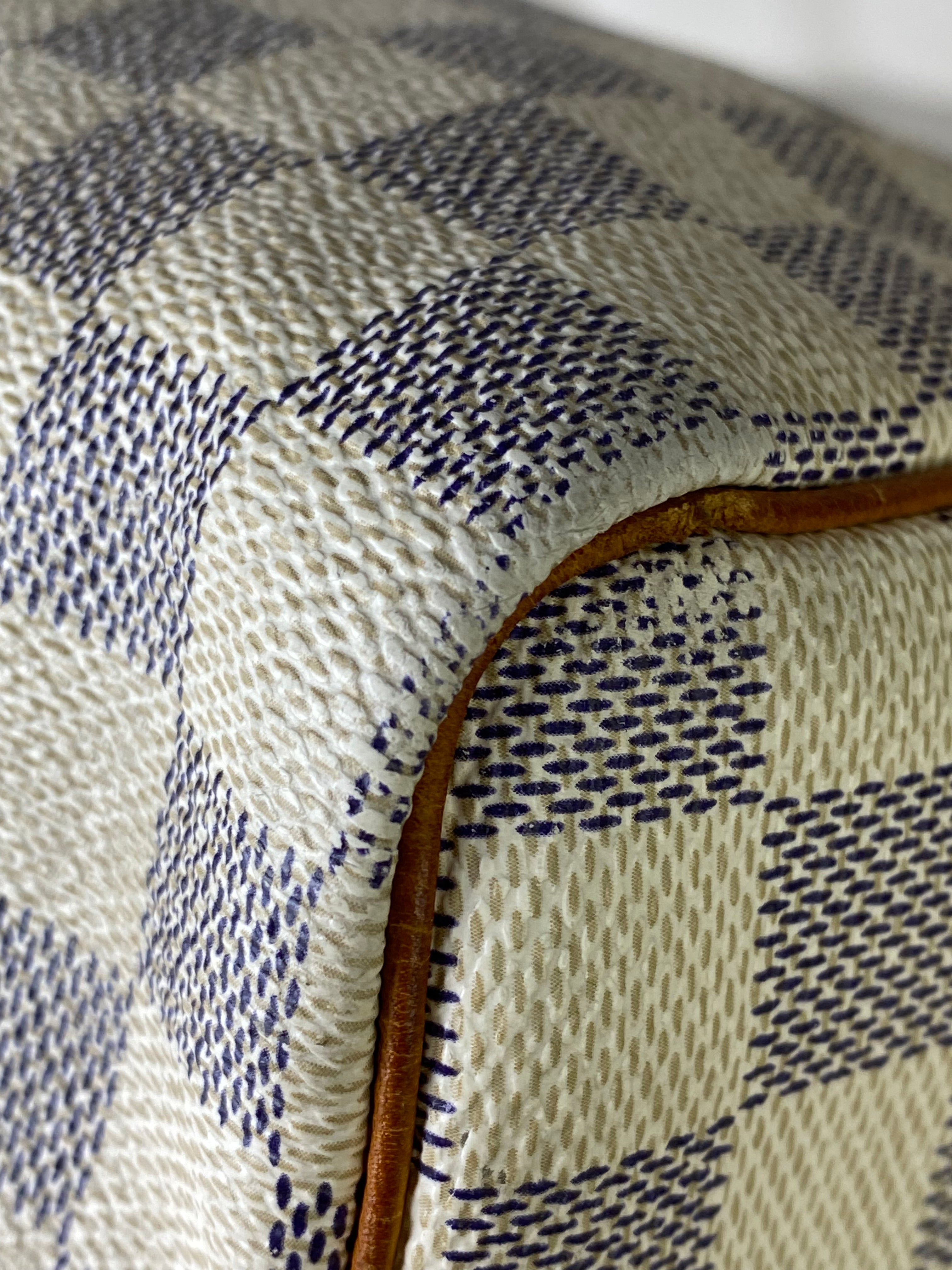 Louis Vuitton Damier Azur Speedy 25 Bag