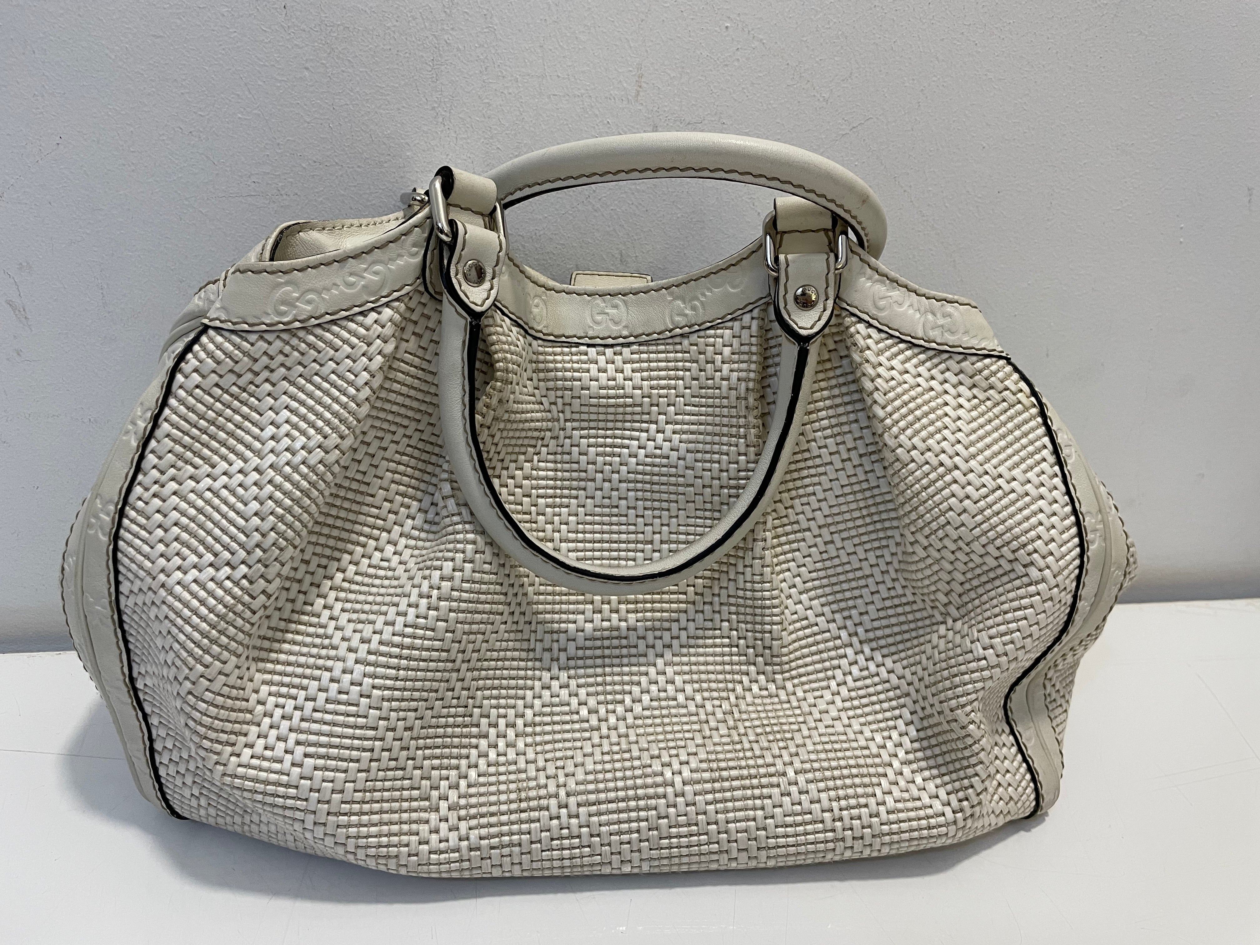 Gucci Off White Sukey Tote Bag-handbag-Gucci-The Closet Egypt