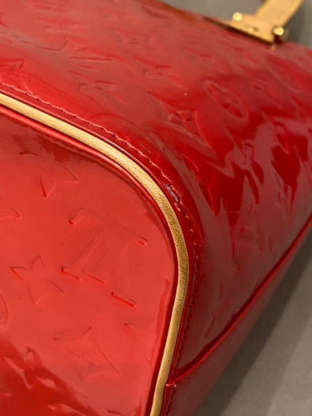 Louis Vuitton Red Houston Vernis Shoulder Bag-handbag-Louis Vuitton-The Closet Egypt