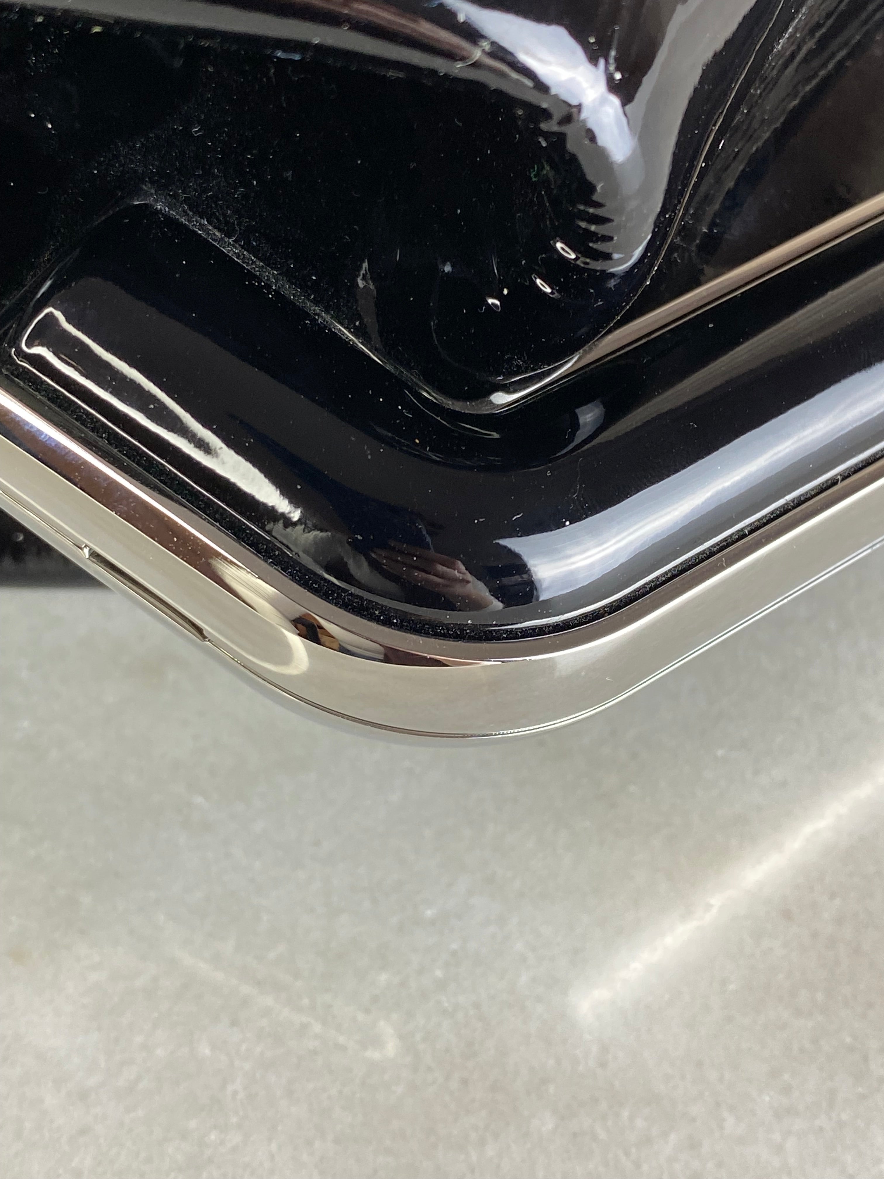 Fendi Black FF Vernis Midi First FF Clutch Bag-Clutch Bag-Fendi-The Closet Egypt