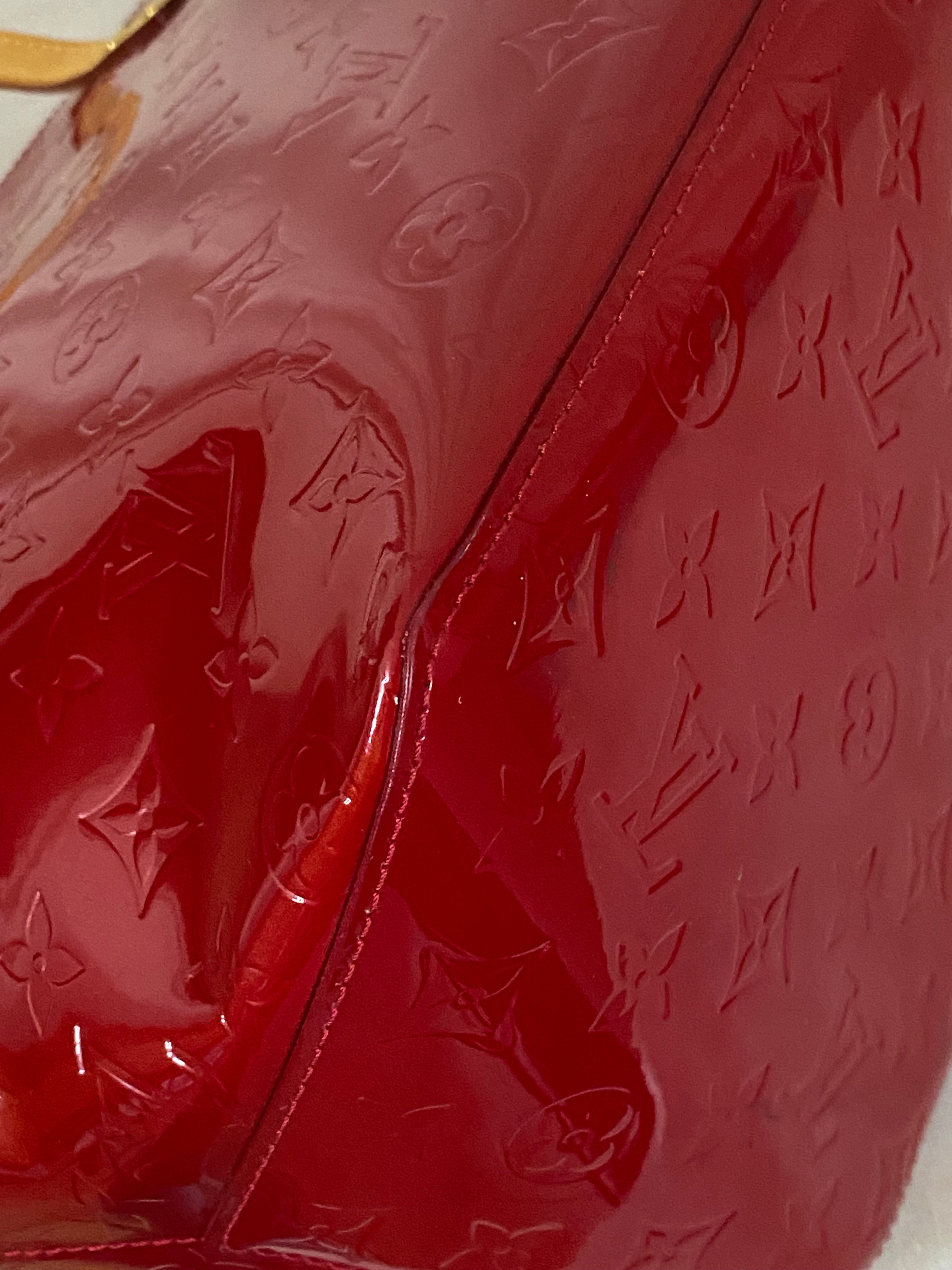 Louis Vuitton Red Monogram Vernis Bellevue GM Bag-handbag-Louis Vuitton-The Closet Egypt