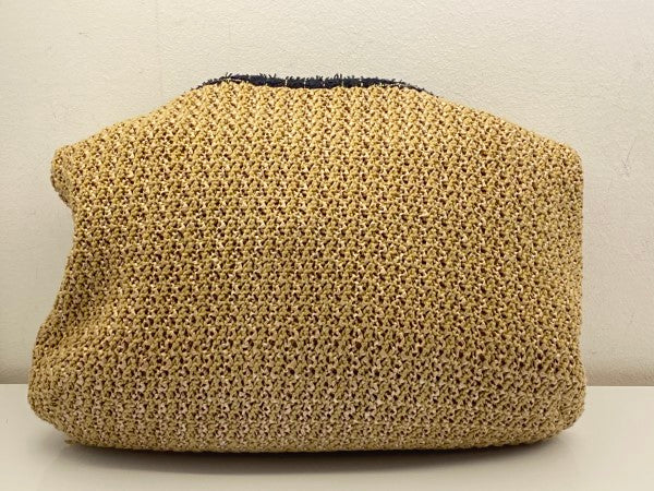 Chanel Bicolor Coco Country Seagrass Camellia Large Bag-handbag-Chanel-The Closet Egypt