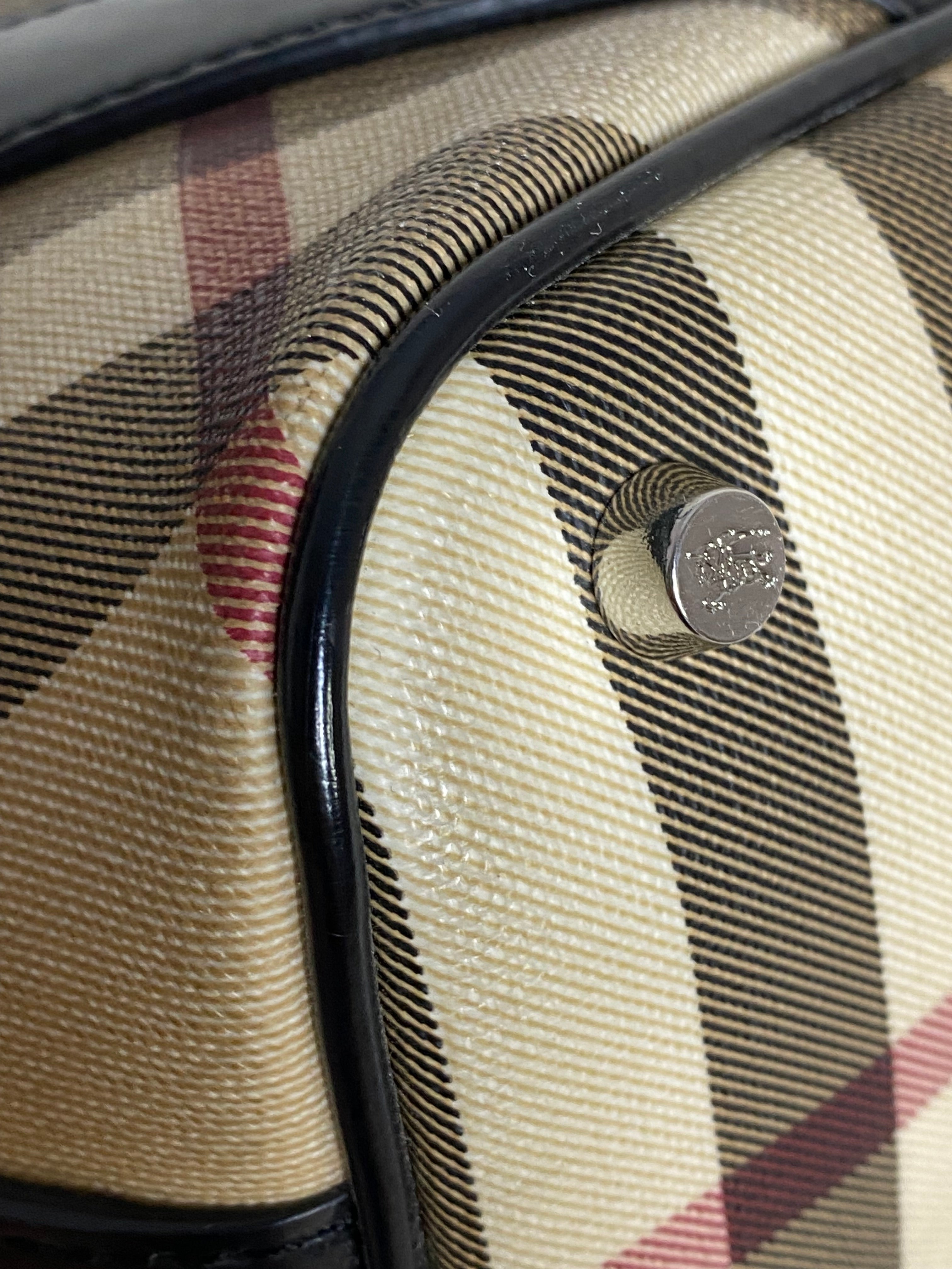 Burberry House Check Black Shoulder Bag-handbag-Burberry-The Closet Egypt