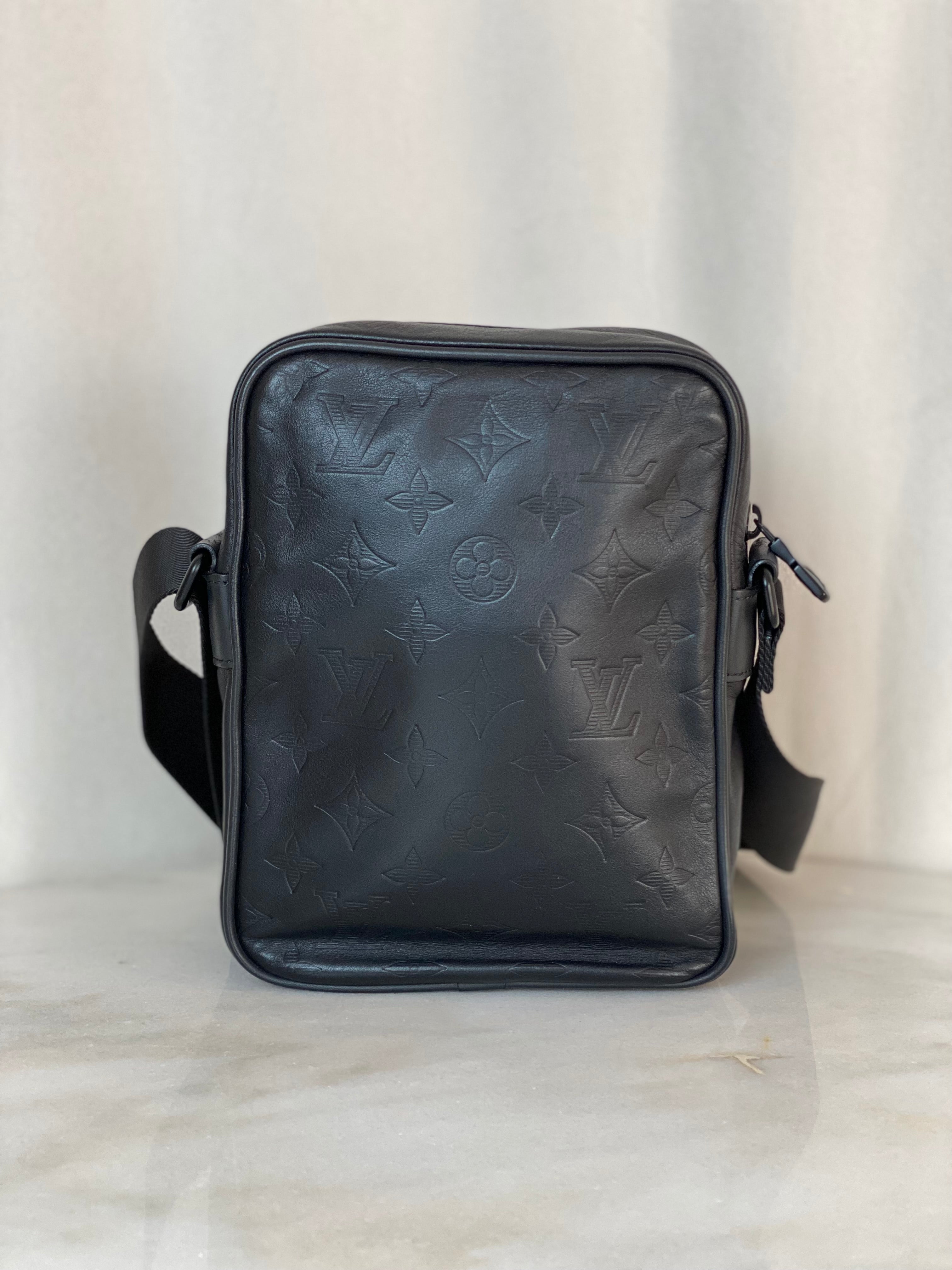 Louis Vuitton Black Monogram Danube PM Shadow Crossbody Bag-handbag-Louis Vuitton-The Closet Egypt