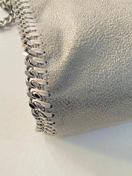 Stella Mccartney Grey Falabella Tiny Bag-handbag-Stella Mccartney-The Closet Egypt