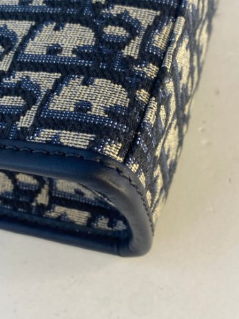 Christian Dior Blue Montaigne Pouch-Pouch-Christian Dior-The Closet Egypt