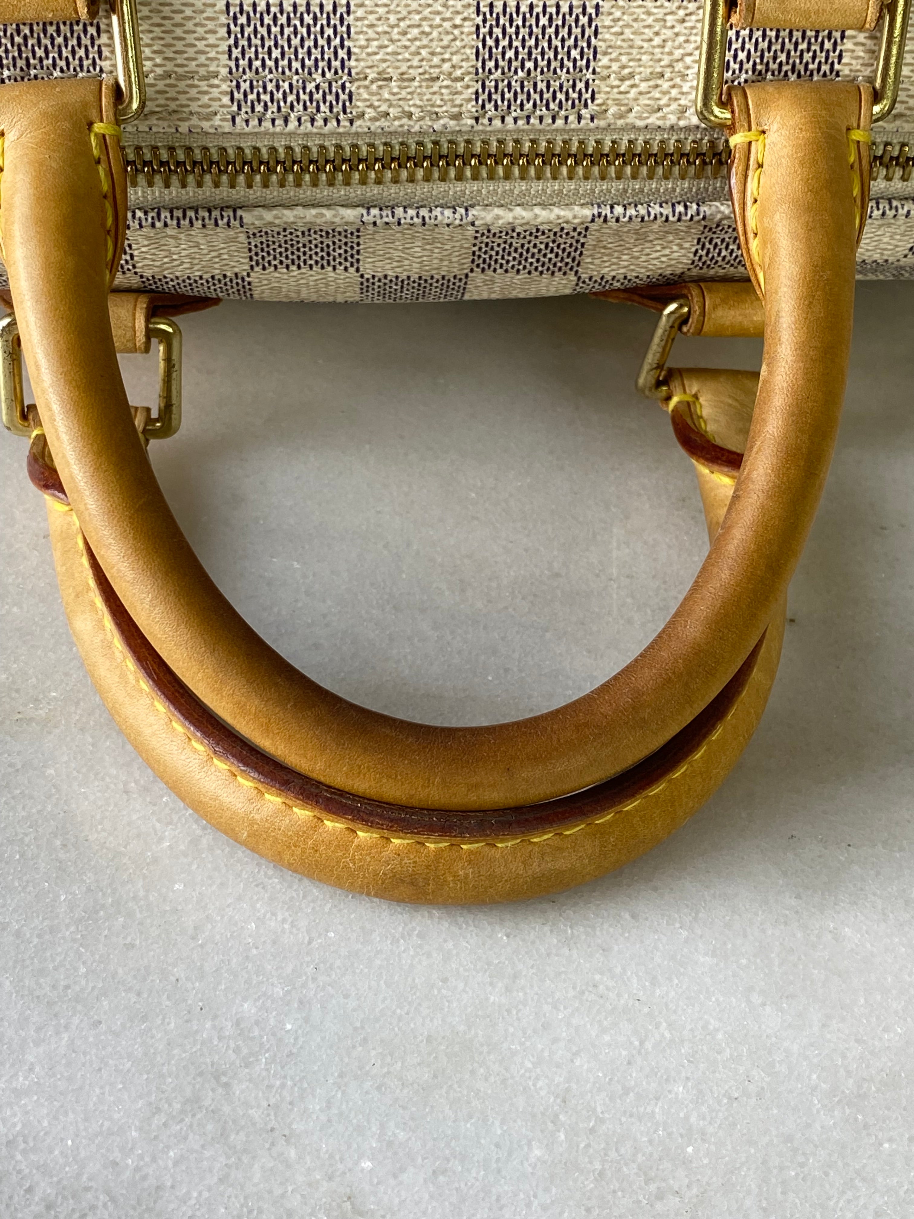Louis Vuitton Damier Azur Speedy 25 Bag