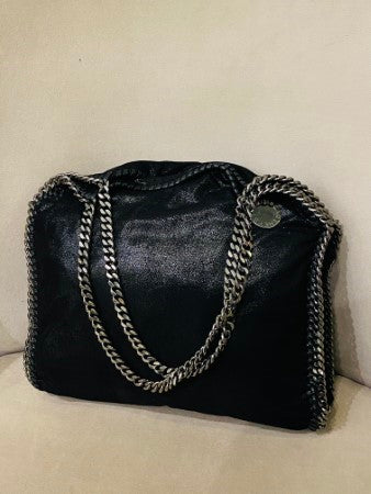 Stella Mccartney Black Falabella Bag-handbag-Stella Mccartney-The Closet Egypt