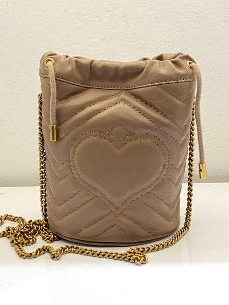Gucci Pink Marmont Bucket Bag-handbag-Gucci-The Closet Egypt