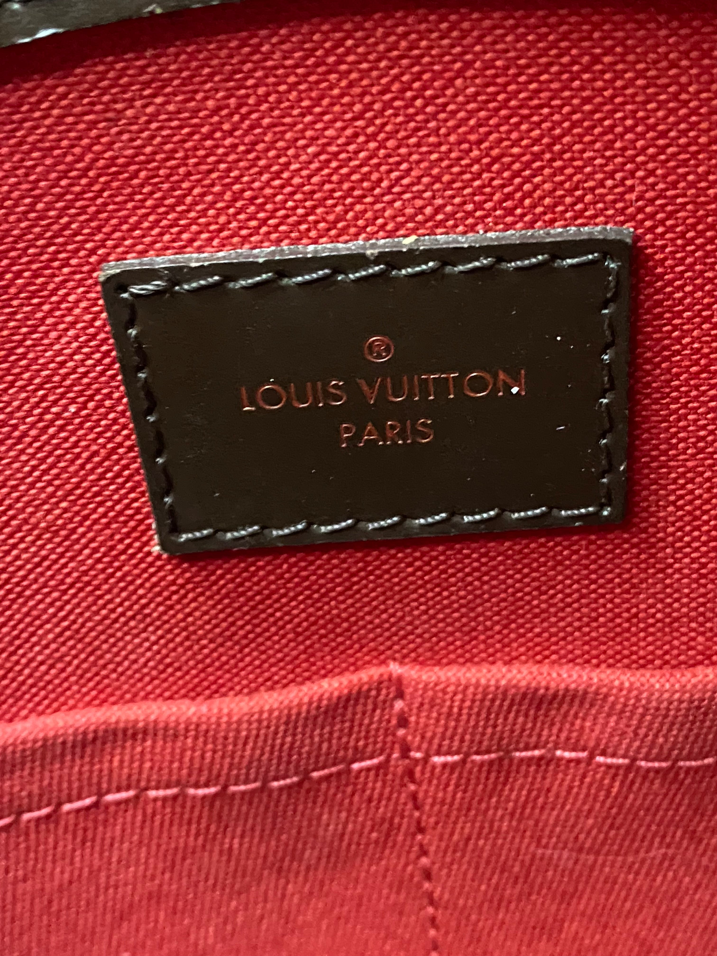 Louis Vuitton Damier Ebene Verona Handle Bag-handbag-Louis Vuitton-The Closet Egypt