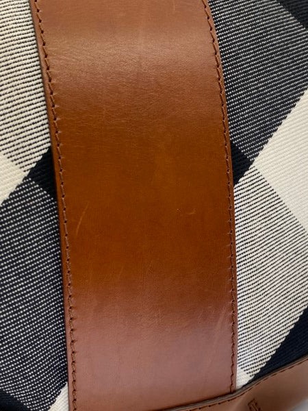 Burberry Camel Mega Check Bag-handbag-Burberry-The Closet Egypt