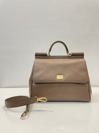 Dolce & Gabbana Brown Sicily Large Bag-handbag-Dolce & Gabbana-The Closet Egypt