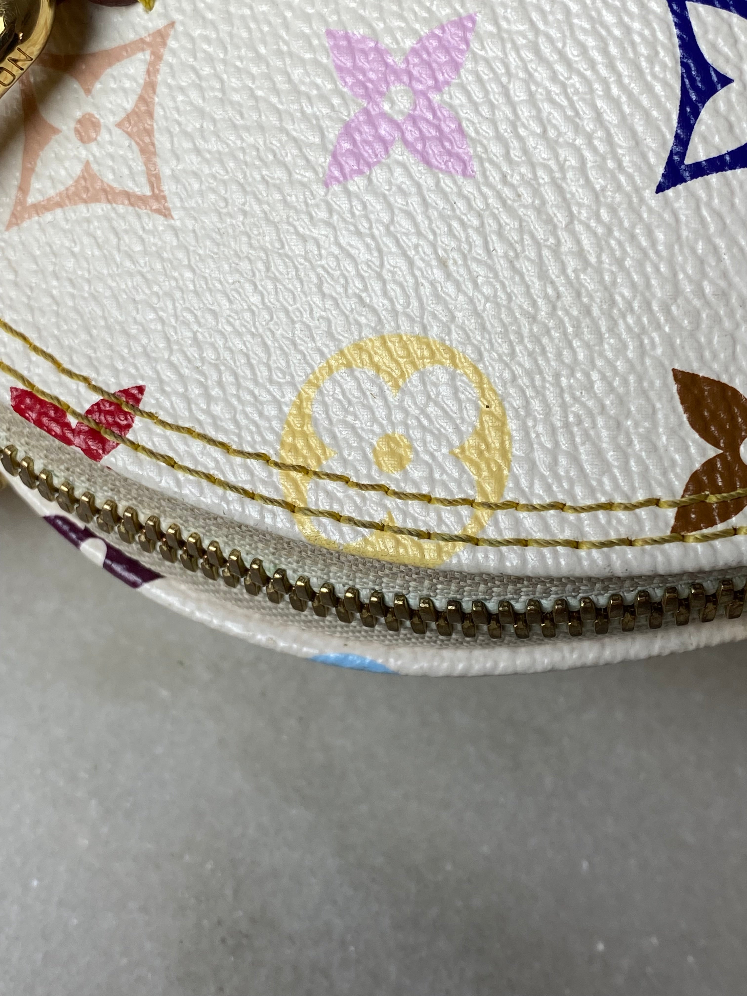 Louis Vuitton White Multicolored Monogram Alma MM Bag-handbag-Louis Vuitton-The Closet Egypt