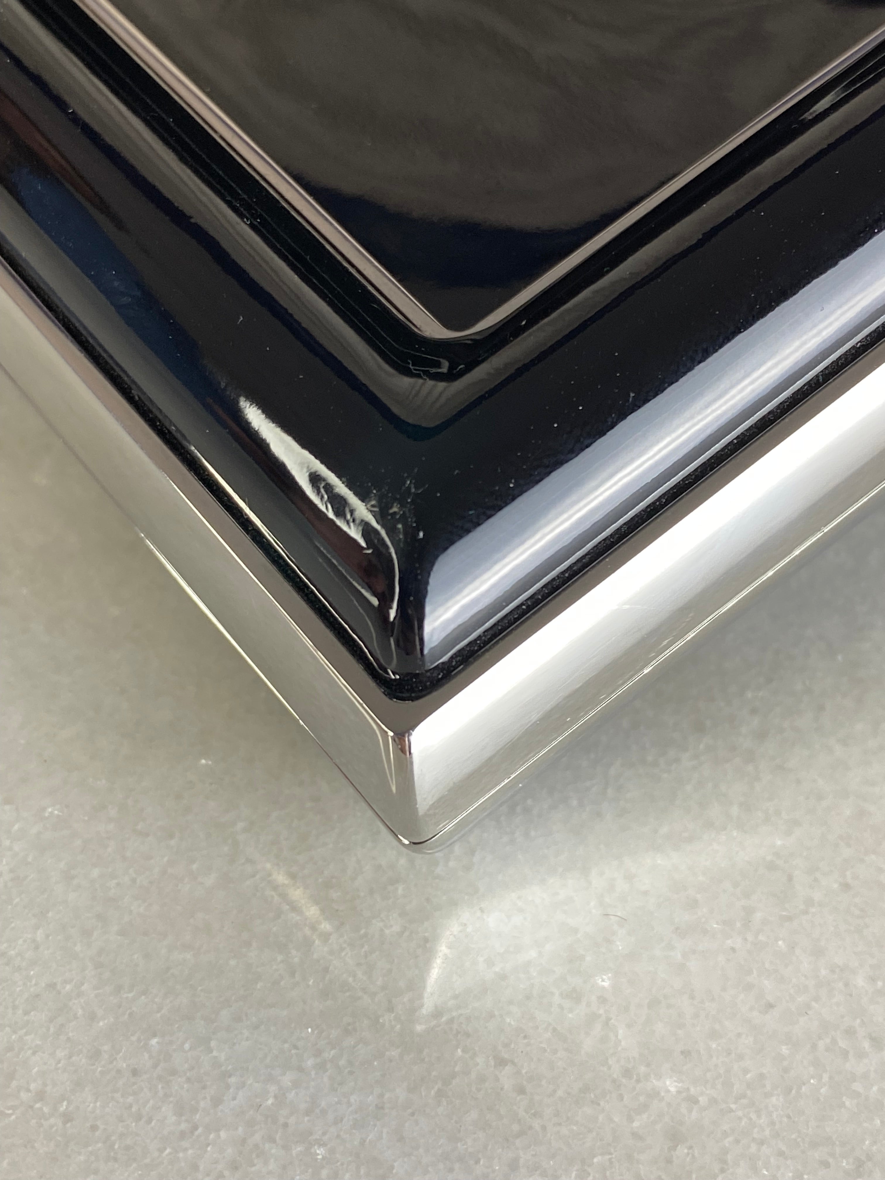 Fendi Black FF Vernis Midi First FF Clutch Bag-Clutch Bag-Fendi-The Closet Egypt