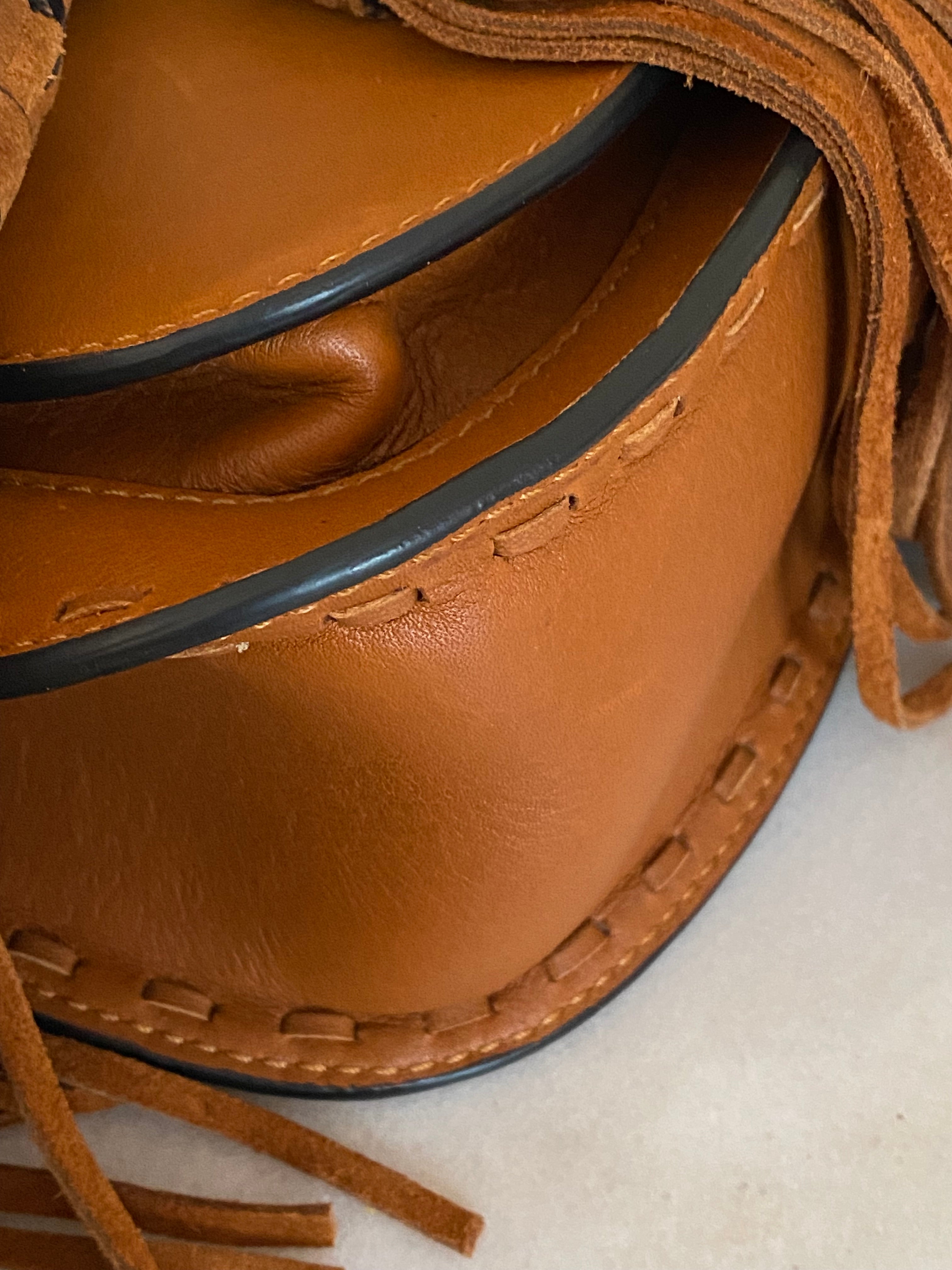 Chloe Brown Hudson Fringe Crossbody Bag-handbag-Chloe-The Closet Egypt