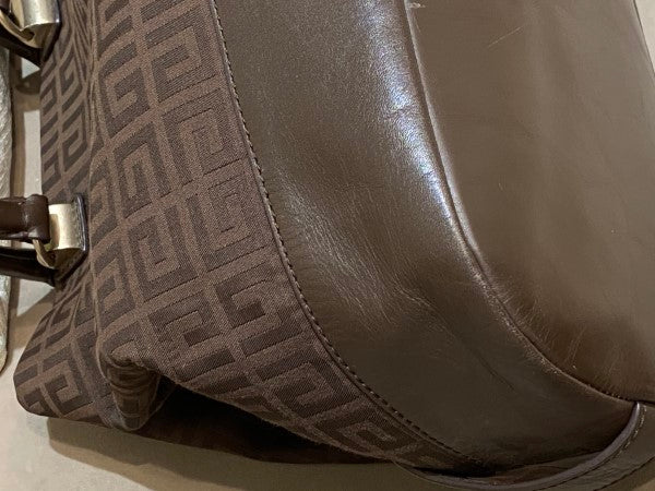 Givenchy Dark Brown Logo Tote Bag-handbag-Givenchy-The Closet Egypt