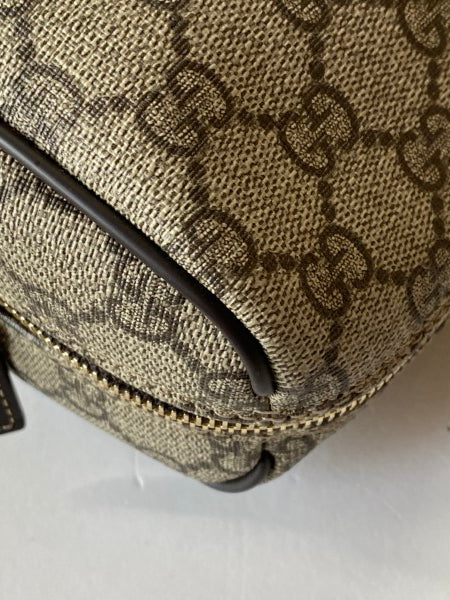 Gucci Bicolor GG Supreme Toiletry Pouch-Pouch-Gucci-The Closet Egypt