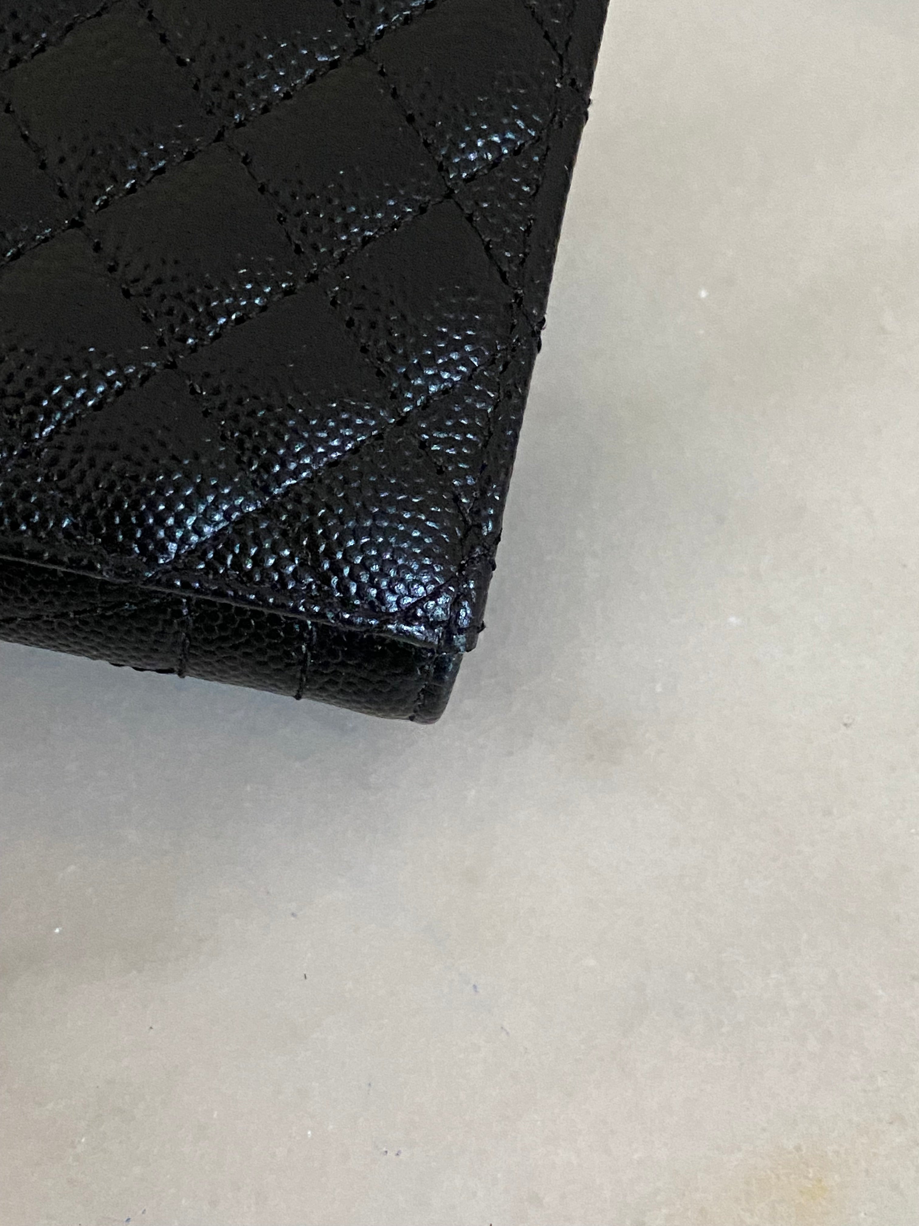 YSL Black Cassandre Small Wallet-wallet-YSL-The Closet Egypt