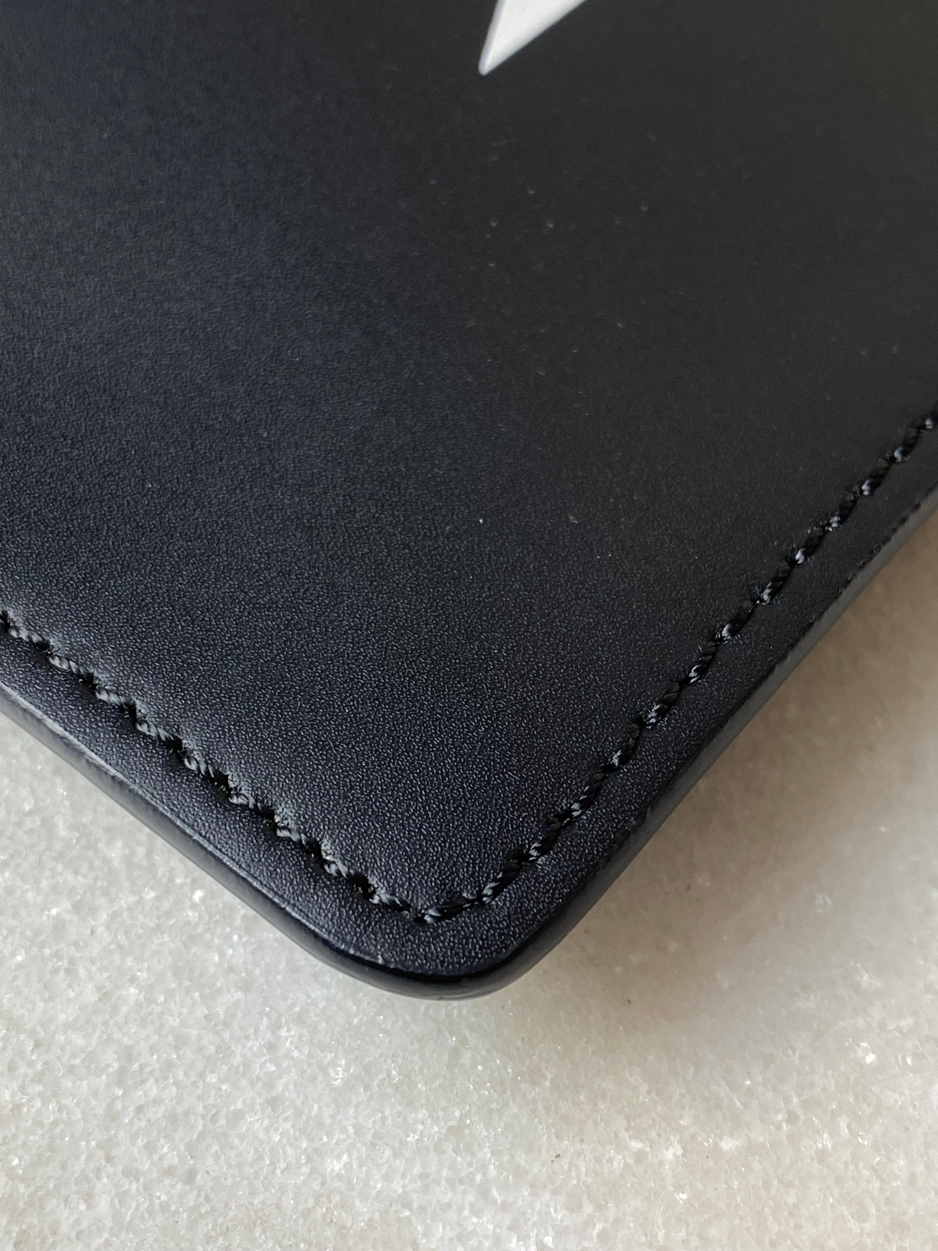 Valentino Black VLTN Logo Clutch-Clutch-Valentino-The Closet Egypt